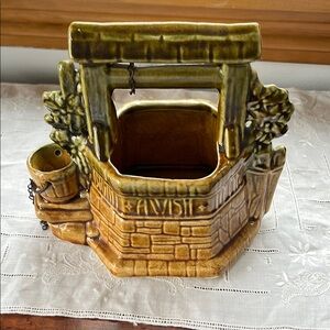 Vintage McCoyCeramic Wishing Well Planter